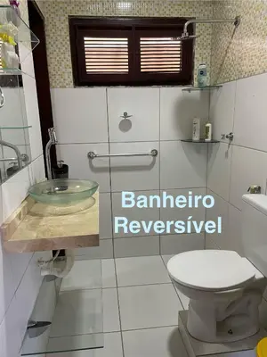 Uma casa de banho em Paracuru Praia