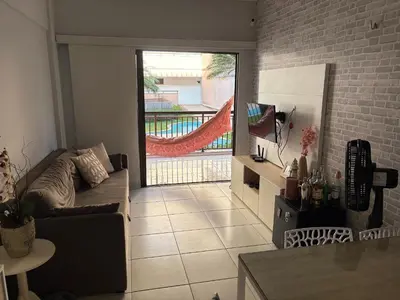 Comodidades para chá e café em Apartamento Porto das Dunas