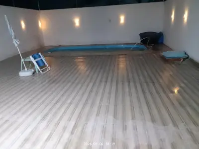 A planta de PC temporada casa com piscina próximo alguns pontos turístico como lagoa do caiupe 13 min