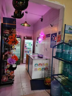 A cozinha ou kitchenette de Studio Completo a 2min da Praia e Beach Park