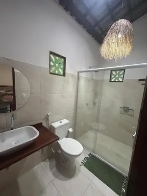 Uma casa de banho em Casa Bosque Guajiru