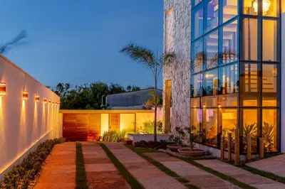 A planta de Agape village
