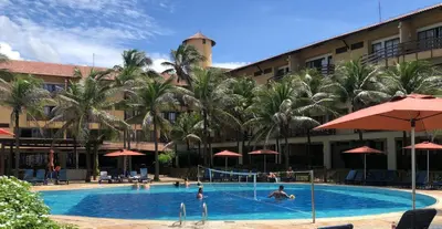 A piscina em ou perto de Apartamento no Suites Resort, no Complexo do Beach Park, em Aquiraz - Por Anfitrião