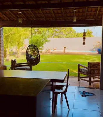 Paisagem natural perto da casa de férias