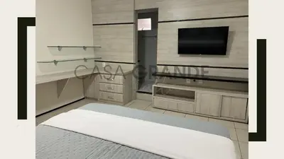 Uma cama ou camas num quarto em Pousada Casa Grande Aeroporto
