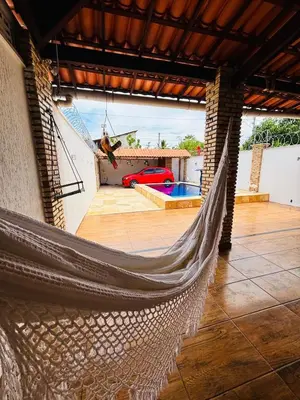 A planta de Casa Completa em Beberibe, Ceará