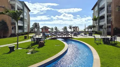 A planta de Porto Das Dunas - Pé na Areia