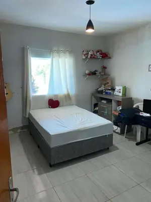 Uma cama ou camas num quarto em Casa Lopes Beach