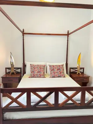 Uma área de estar em Villa Wiktor Paracuru