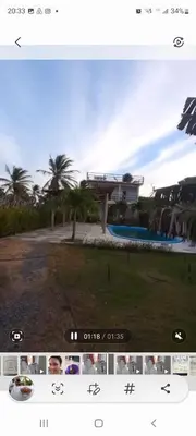 A piscina em ou perto de Casa da Lelê