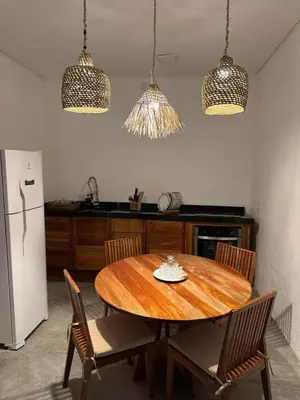 A cozinha ou kitchenette de Casa Aura Solis Preá