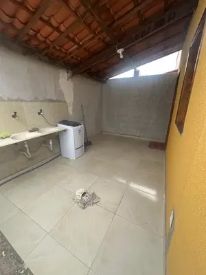 Uma casa de banho em Casa Amarela no Fortim