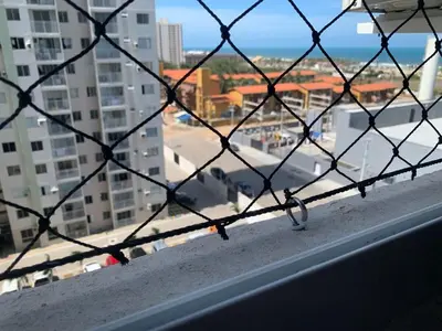 Uma vista geral de Fortaleza ou a vista da cidade a partir do apartamento