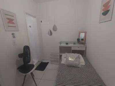 A planta de Suíte em Apartamento no Meireles