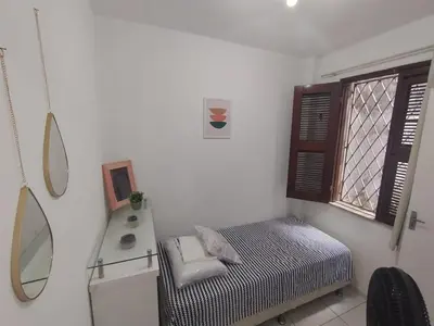 A planta de Suíte em Apartamento no Meireles