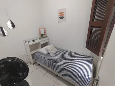 A planta de Suíte em Apartamento no Meireles