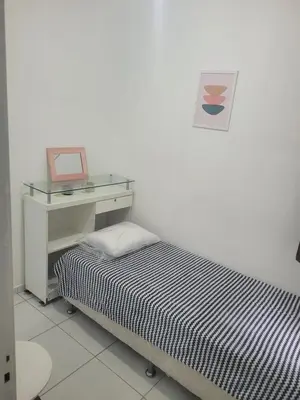 A planta de Suíte em Apartamento no Meireles