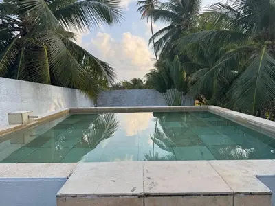 A piscina em ou perto de Casa Eva