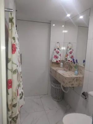 Uma casa de banho em Refúgio em Mucuripe