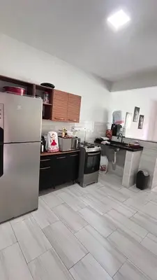 A cozinha ou kitchenette de Casa do reginaldo
