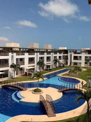 A piscina em ou perto de Apartamento Superior 18b Boas Vistas