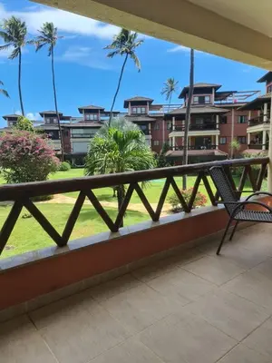 Uma varanda ou terraço em Dream Village 702H - Beira Mar