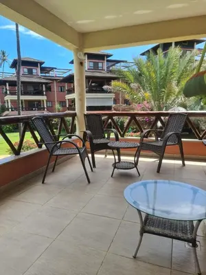 Uma varanda ou terraço em Dream Village 702H - Beira Mar