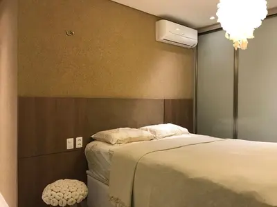 Uma cama ou camas num quarto em Ap 3 Marias - Mandara Kauai