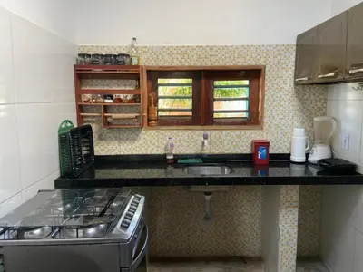 A cozinha ou kitchenette de Casa Mar Alto