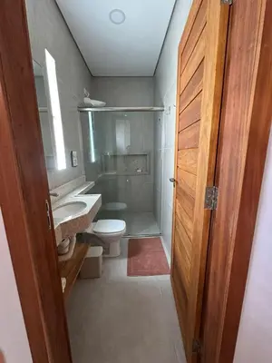 Uma casa de banho em Villa Rita - Preá