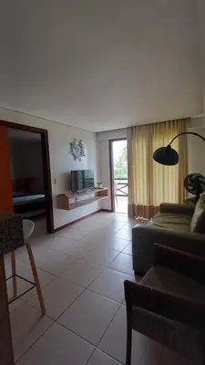 Uma televisão e/ou sistema de entretenimento em Kariri Beach Waterfront Retreat