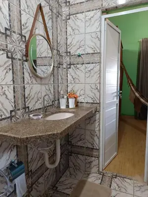Uma casa de banho em Casa Luiza Pontal de Maceió - Fortim