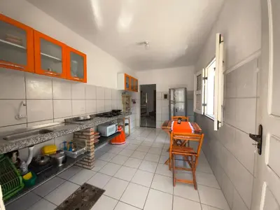 A cozinha ou kitchenette de O Charme Cearense na casa Francesa