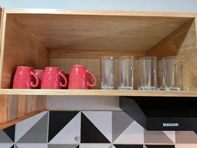 Comodidades para chá e café em Casa em Preá - Jericoacoara