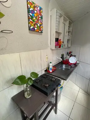 A cozinha ou kitchenette de Suite rústica