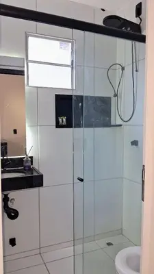 Uma casa de banho em Flats Vento da Serra