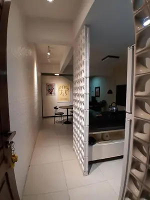 Uma televisão e/ou sistema de entretenimento em Magnata Praia