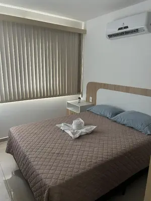 Uma cama ou camas num quarto em Studio Design 310