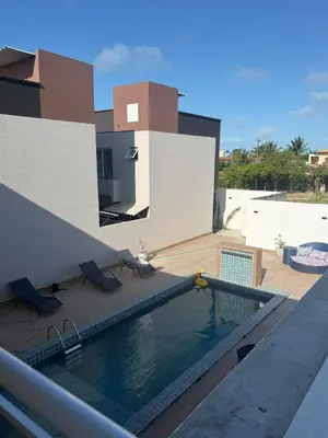 A piscina em ou perto de Divine Duplex Cumbuco