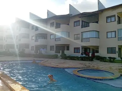 A piscina em ou perto de Taiba bach -Seu Ap na Praia