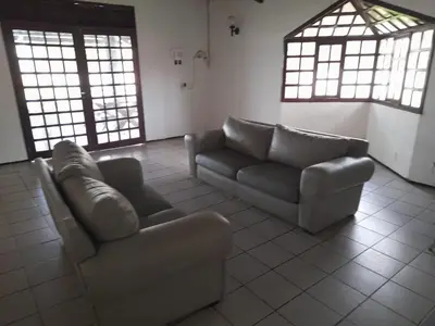 Uma área de estar em Casa Branca Porto Das Dunas