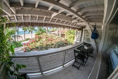 Uma varanda ou terraço em DePraiaBrasil