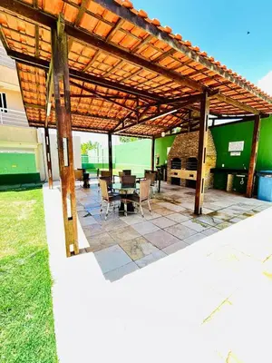 Um pátio ou outra área exterior em Paraíso à Beira mar no Cumbuco