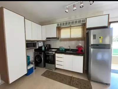 A cozinha ou kitchenette de Paraíso à Beira mar no Cumbuco