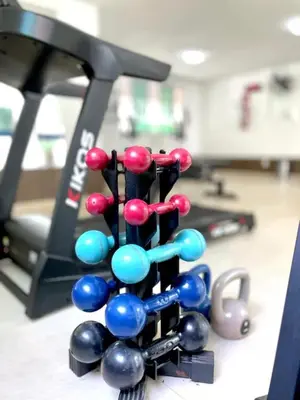 O centro de fitness e/ou as comodidades de fitness de Paraíso à Beira mar no Cumbuco