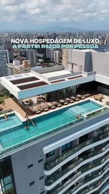 A piscina em ou perto de Beach class Meireles -412