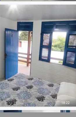 Uma cama ou camas num quarto em House next to Beach Park