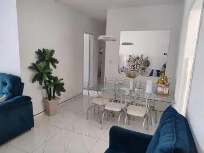 A planta de Apto Mobiliado Meireles - 700m da Beira Mar