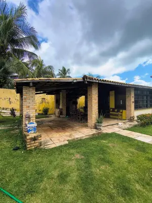 O edifício onde a casa de férias está situado