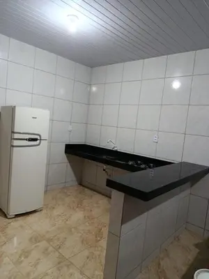 A cozinha ou kitchenette de Camile vista da Serra-prime